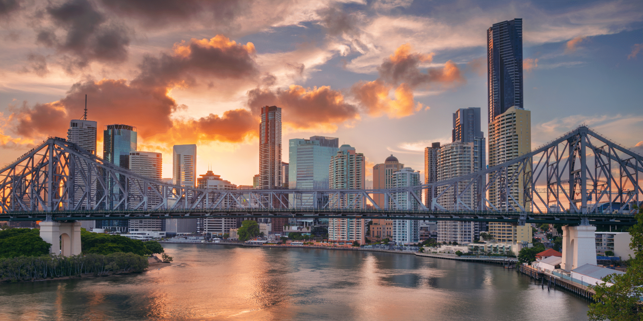 Brisbane Story Bridge Sunset
