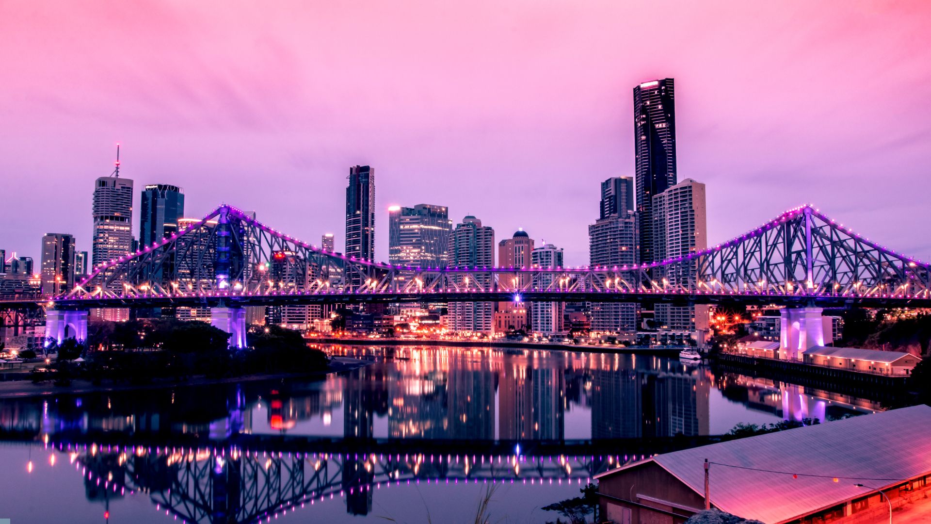 Brisbane River Dusk